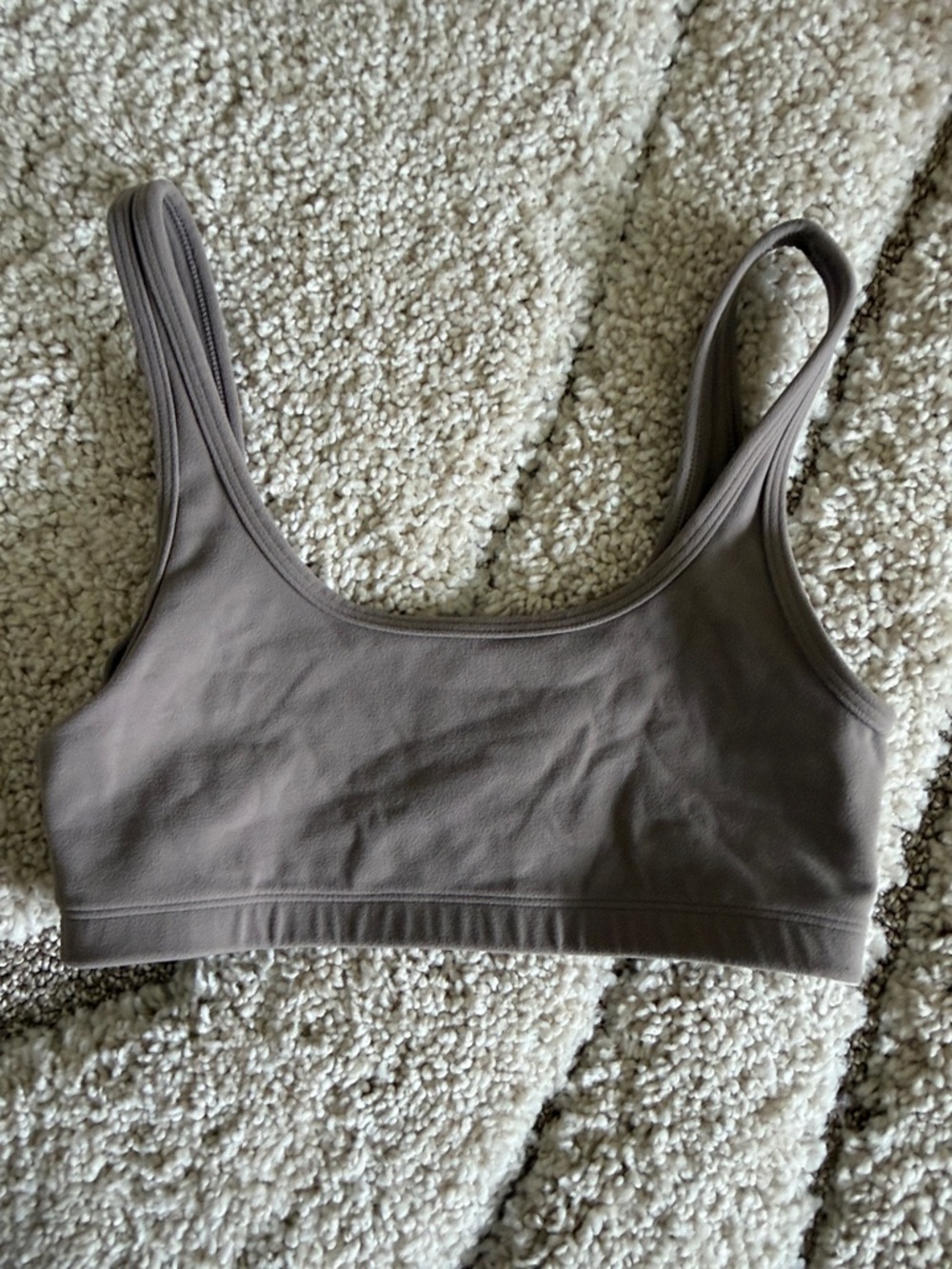 Artizia Wireless Scoop-Neck Bralette - Taupe
